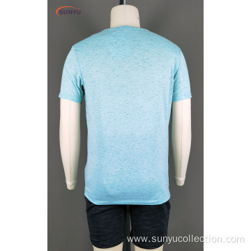 Men's cotton/polyester short sleeve t-shirt